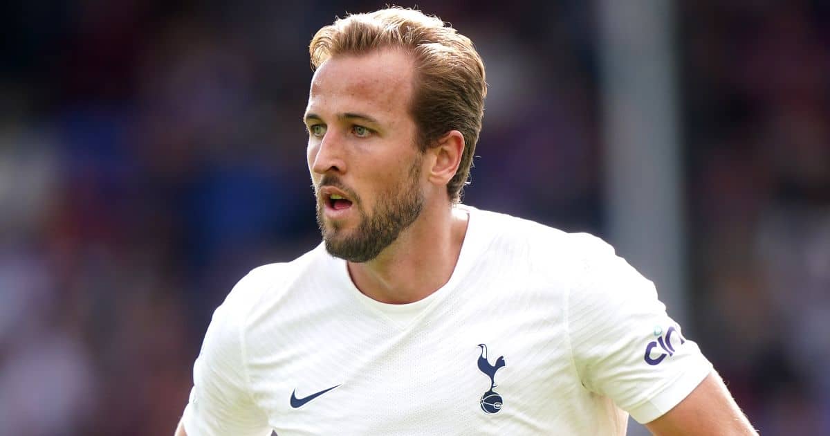 Tottenham Hotspurs Harry Kane during the Premier League game against Crystal Palace at Selhurst Park