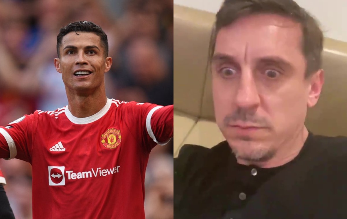 Awkward: Old tweet shows Gary Neville has changed his tune about Cristiano Ronaldo…