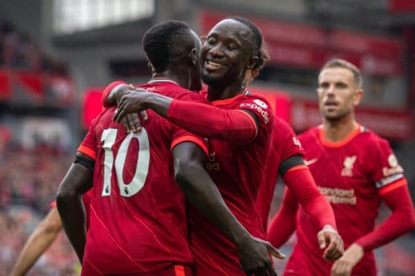 LIVERPOOL, ENGLAND - Saturday 21st. Liverpool won 2-0.  (Image by David Rawcliffe / Propaganda)