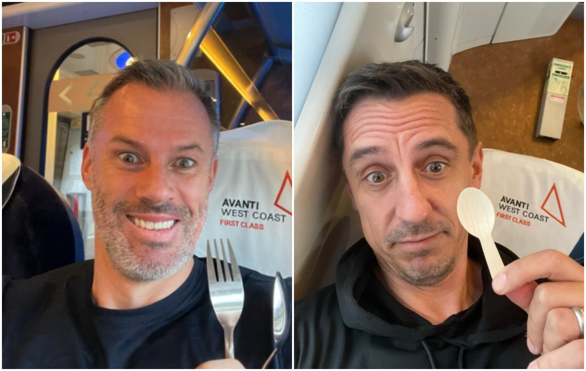 Gary Neville and Jamie Carragher Twitter banter turns sour with brutal personal digs