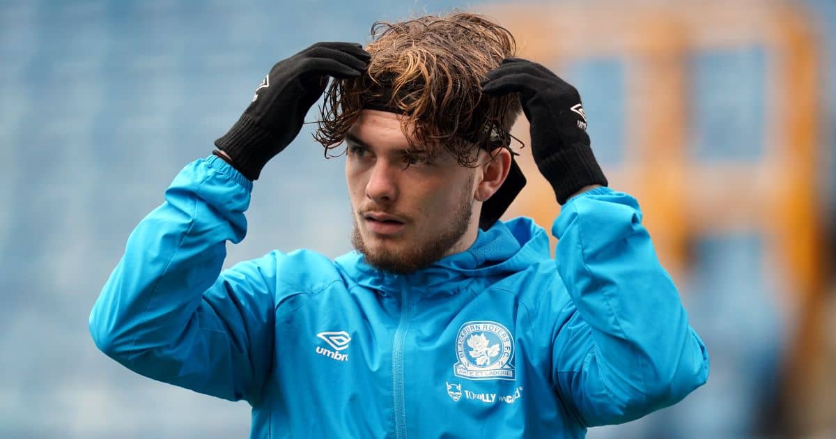 Harvey Elliott Blackburn on loan from Liverpool in March 2021