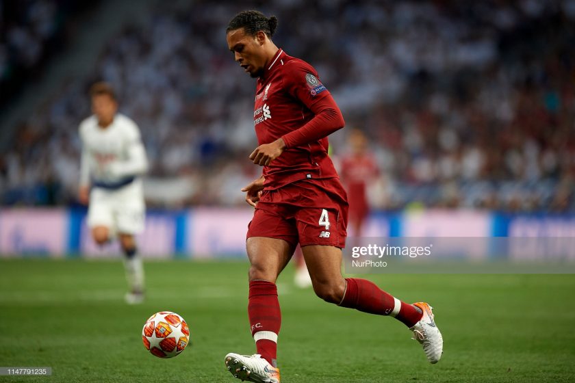 Virgil Van Dijk of Liverpool