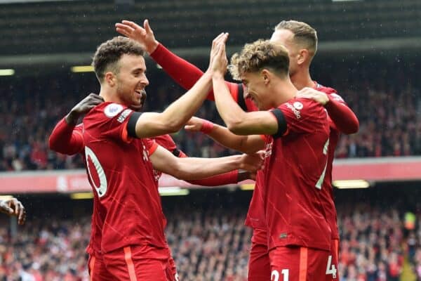 LIVERPOOL, ENGLAND - Saturday 21st. Liverpool won 2-0. (Image by David Rawcliffe / Propaganda)