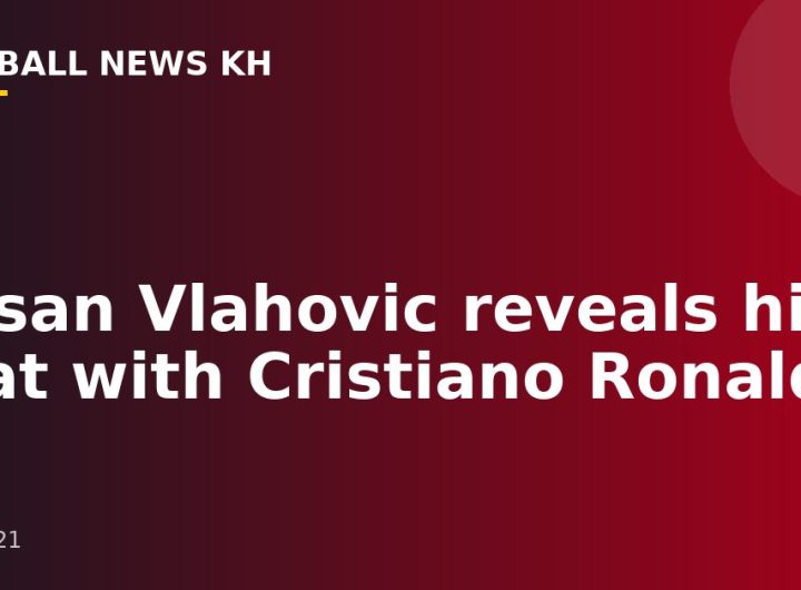 Dusan Vlahovic reveals his chat with Cristiano Ronaldo